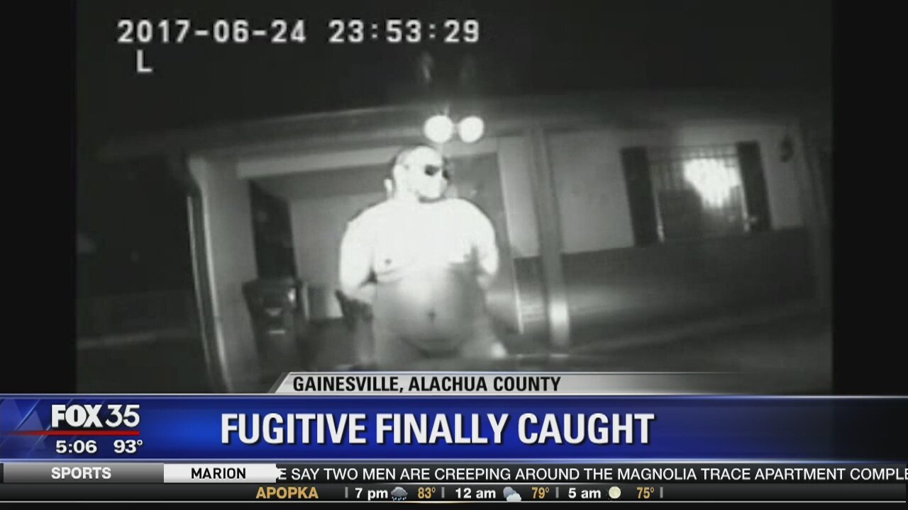 Fugitive nabbed in Alachua County