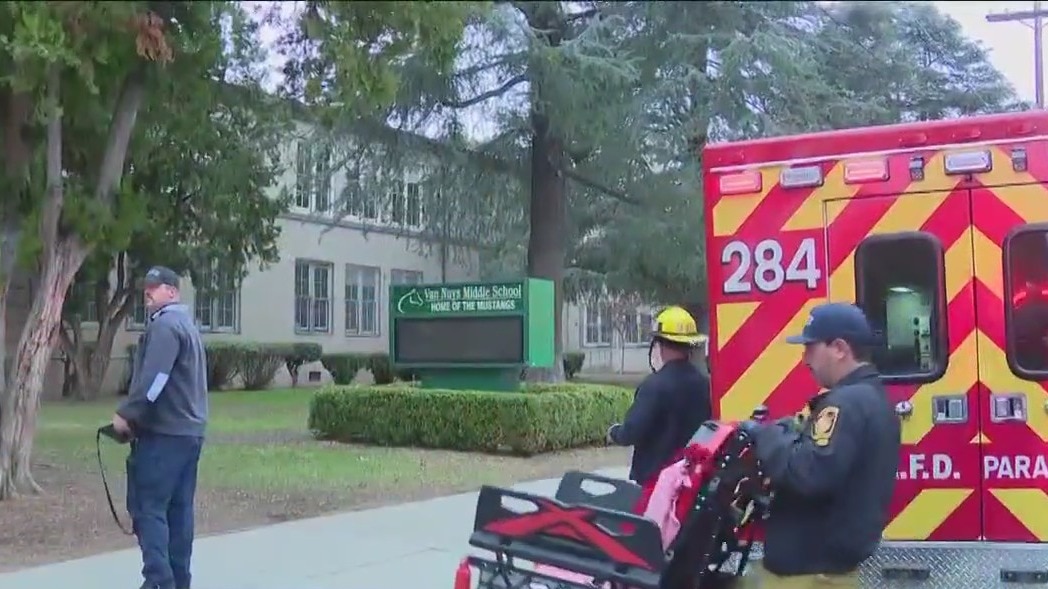 10 middle school students treated for possible cannabis overdose