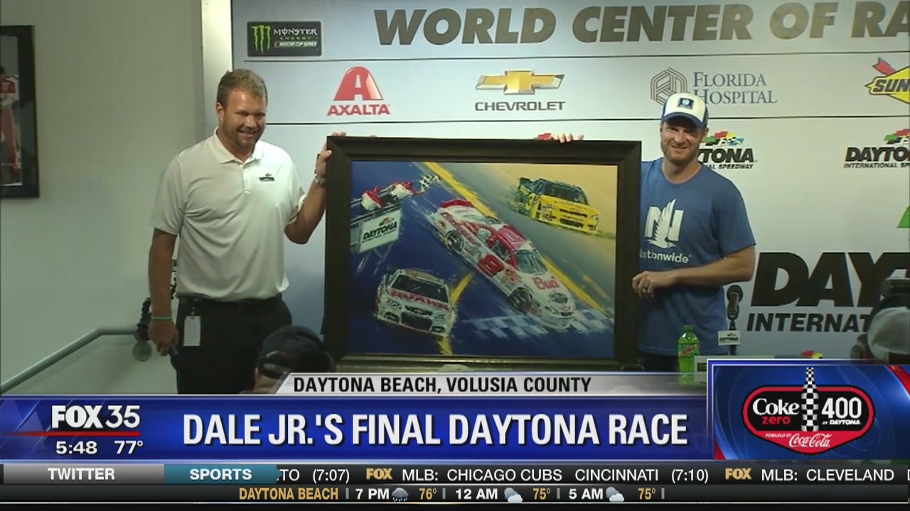 Final Daytona race for Dale Jr