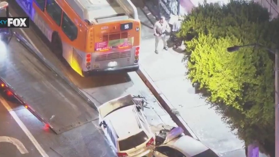 5 injured in South LA crash | FOX 11 Los Angeles