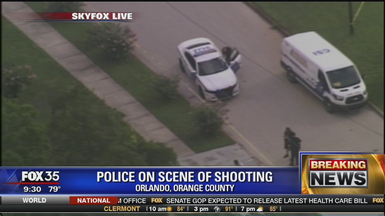 Police on scene of shooting