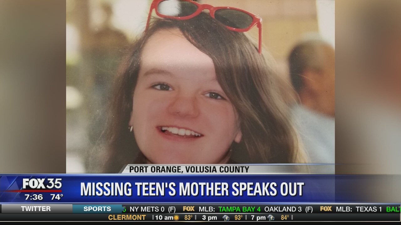 Missing teen's mother speaks out