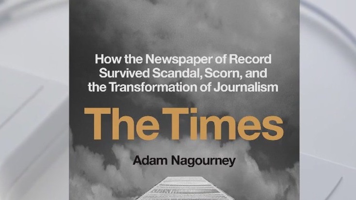 Adam Nagourney authors history of newspaper