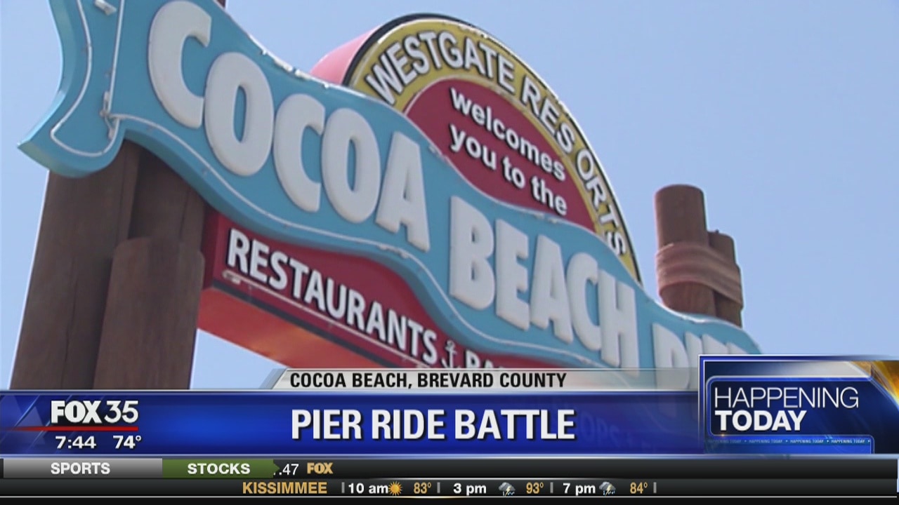Pier ride battle