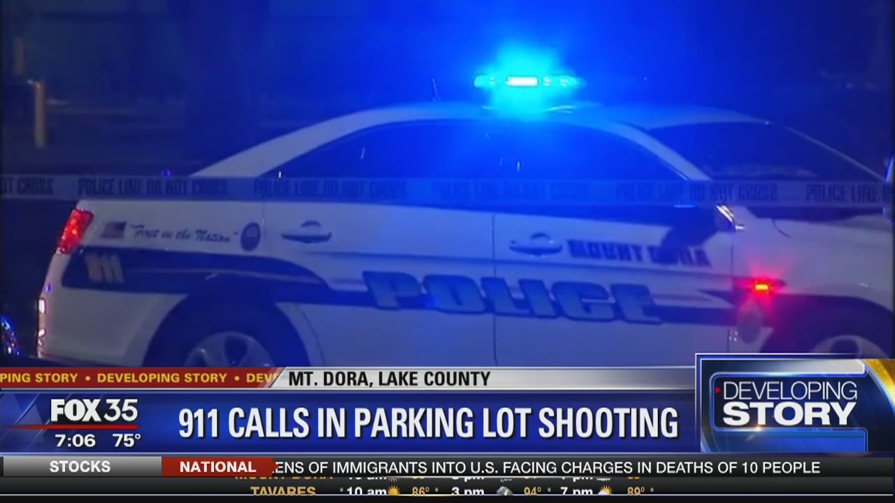 911 calls in parking lot shooting
