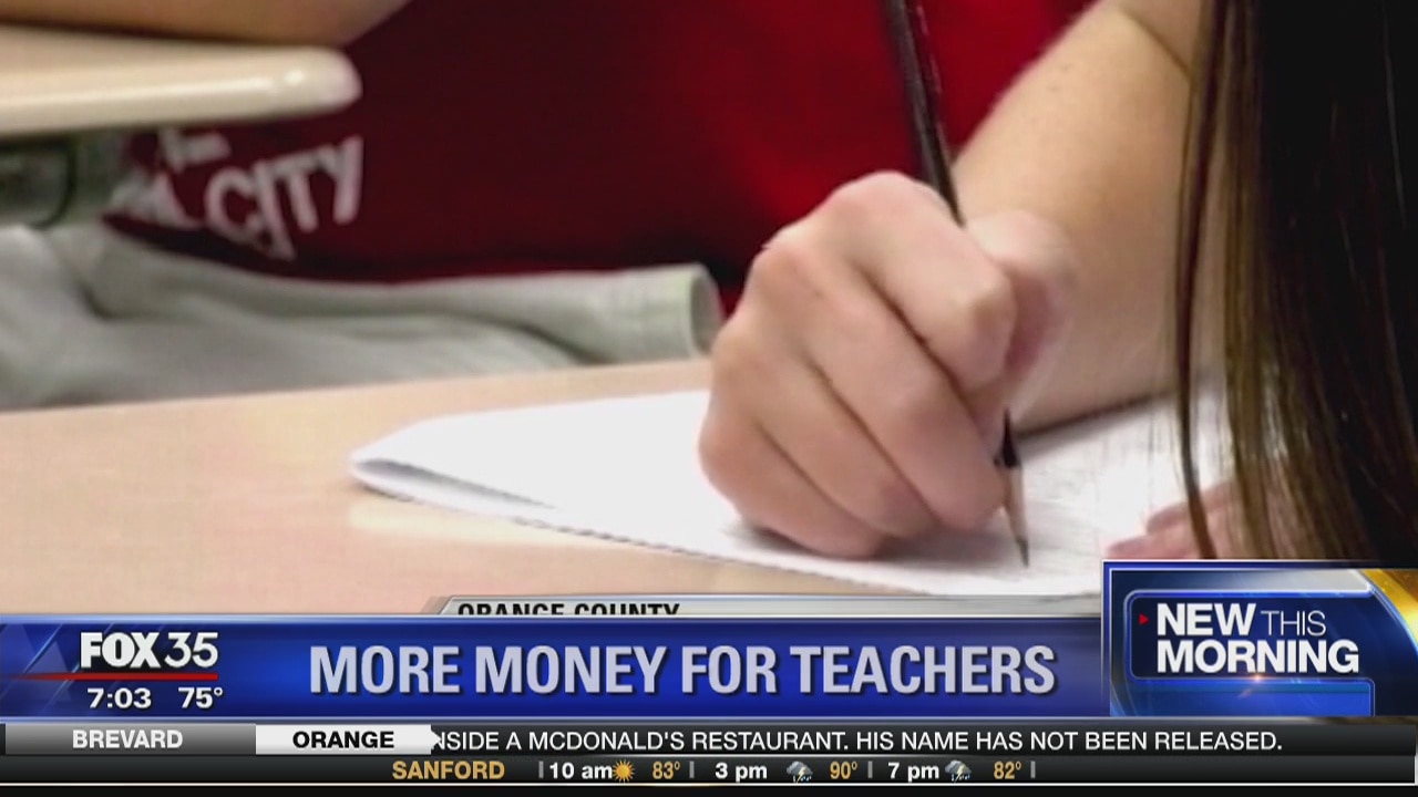 More money for teachers