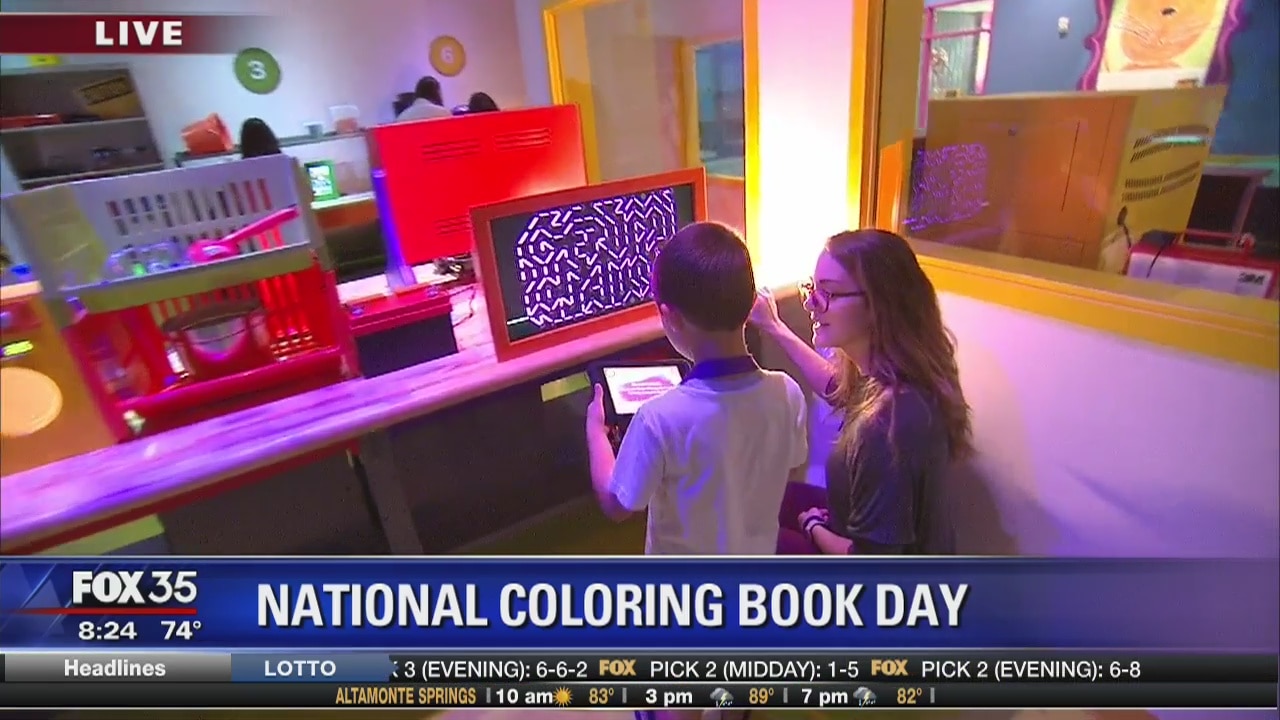 David Does It: National Coloring Book Day
