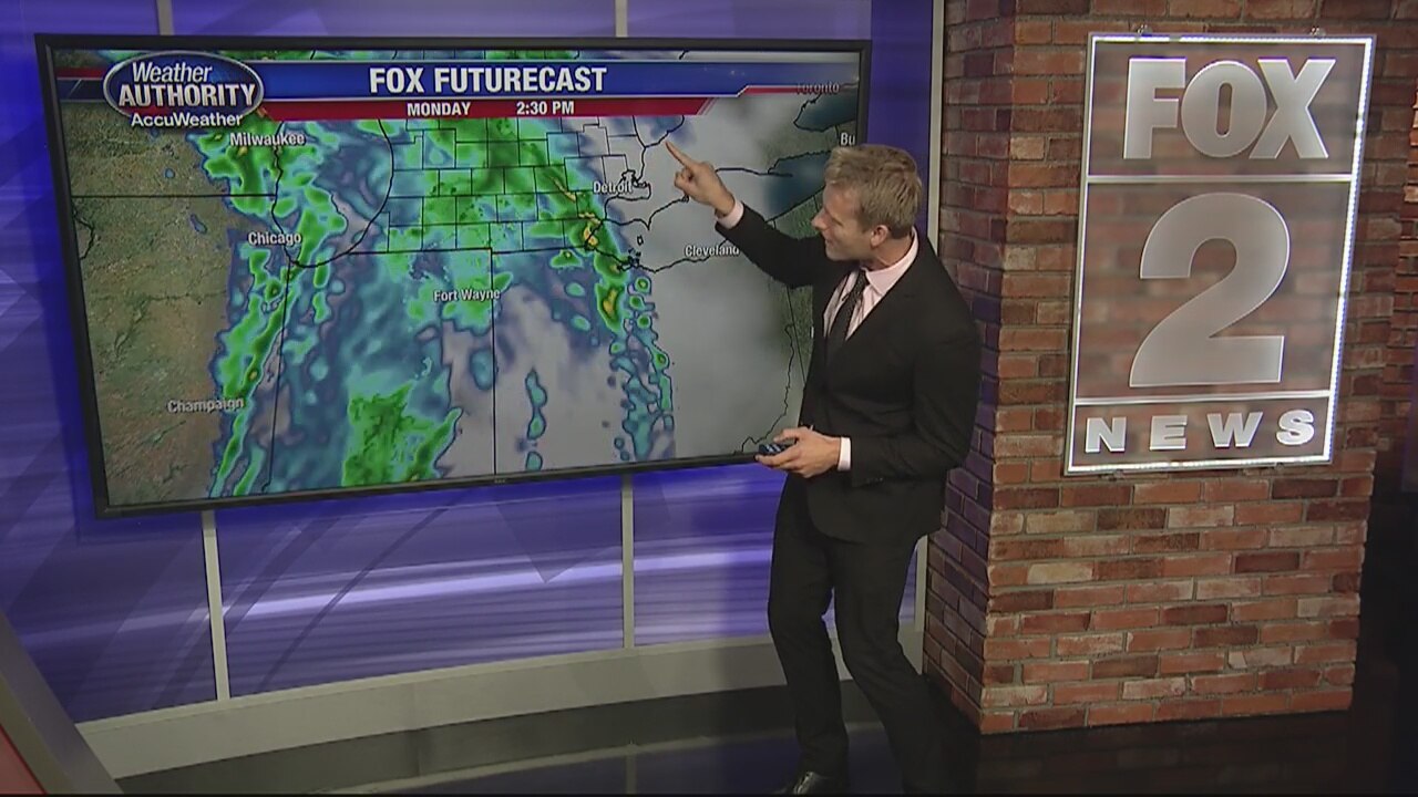 A round of rain is heading our way!