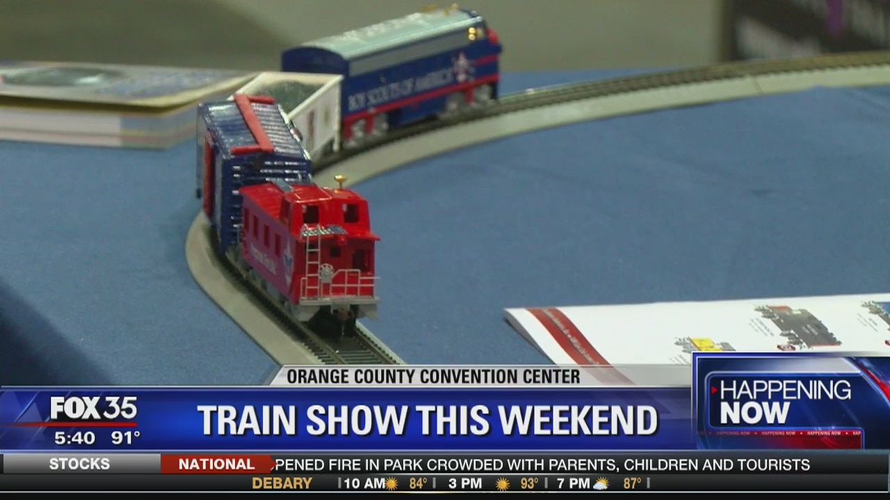 Train show at Orange County Convention Center
