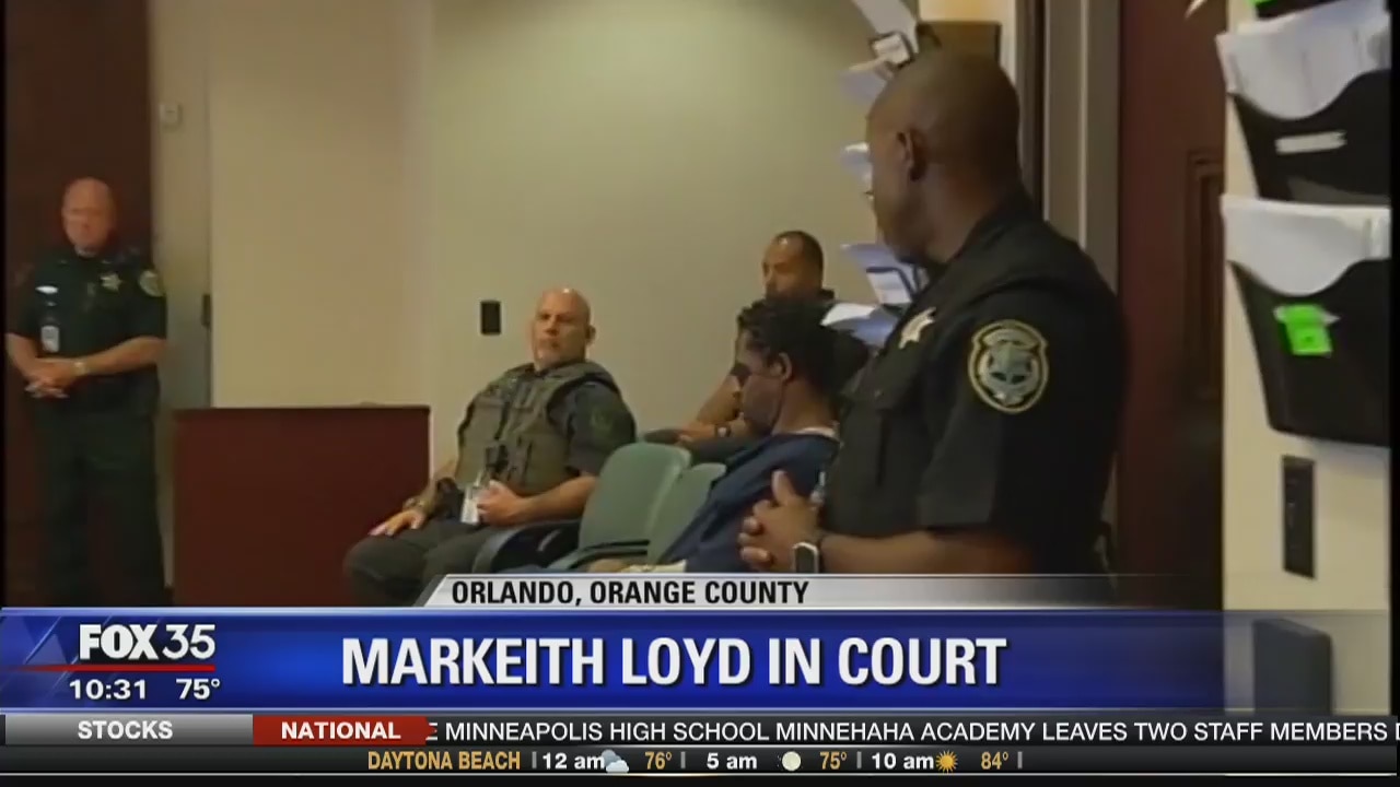 Markeith Loyd sat silently during pre-trial hearing