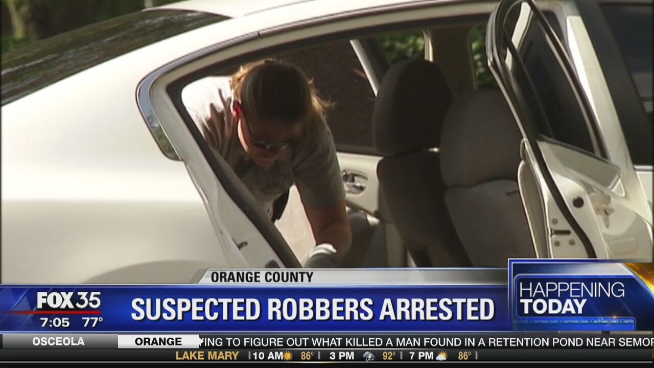 Suspect robbers arrested