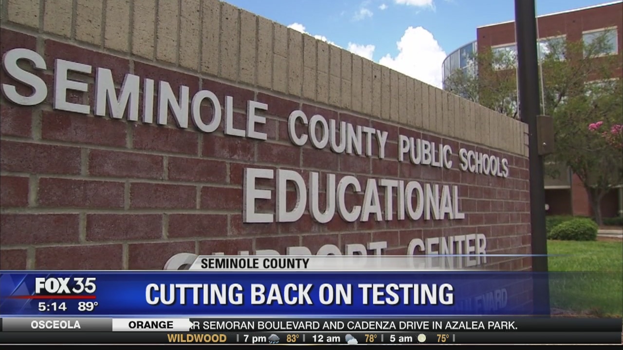 Seminole County cutting back on school testing