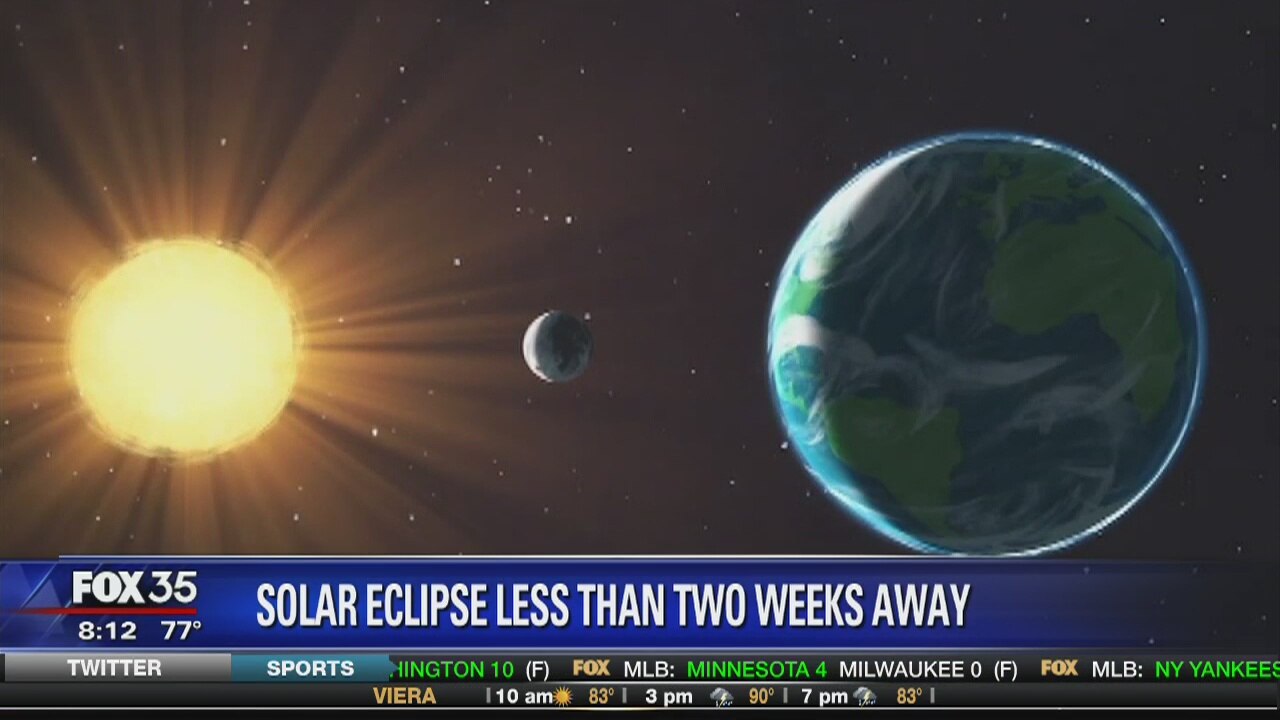 Solar eclipse less than two days away