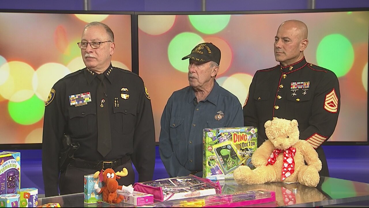 Dearborn Police Department partners with Marine Corps for Toys for Tots