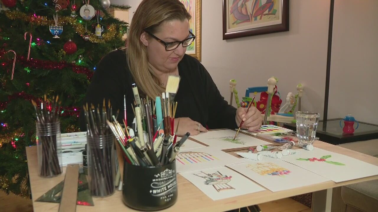 'This can't be real': Mich. artist selected for White House Christmas book illustrations