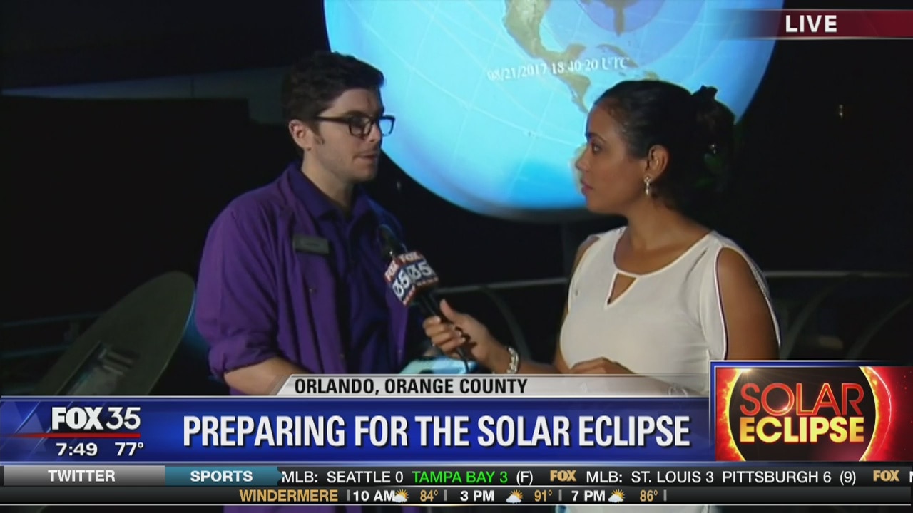 Preparing for the solar eclipse