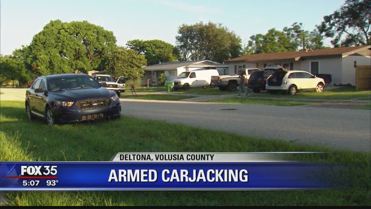 Armed carjacking investigated in Deltona