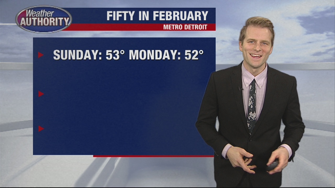 Fifty in February no more! Winter is coming back and that means snow.
