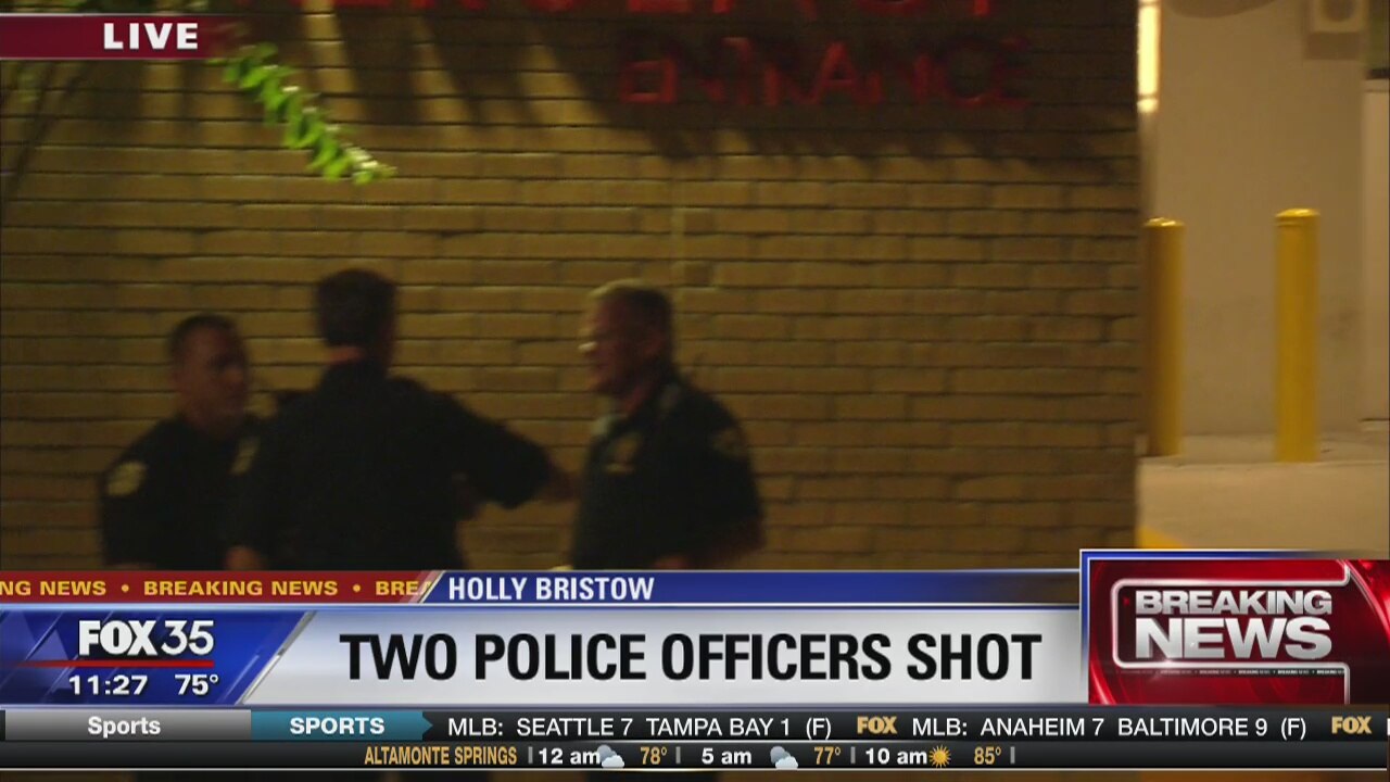 2 Kissimmee police officers shot and killed