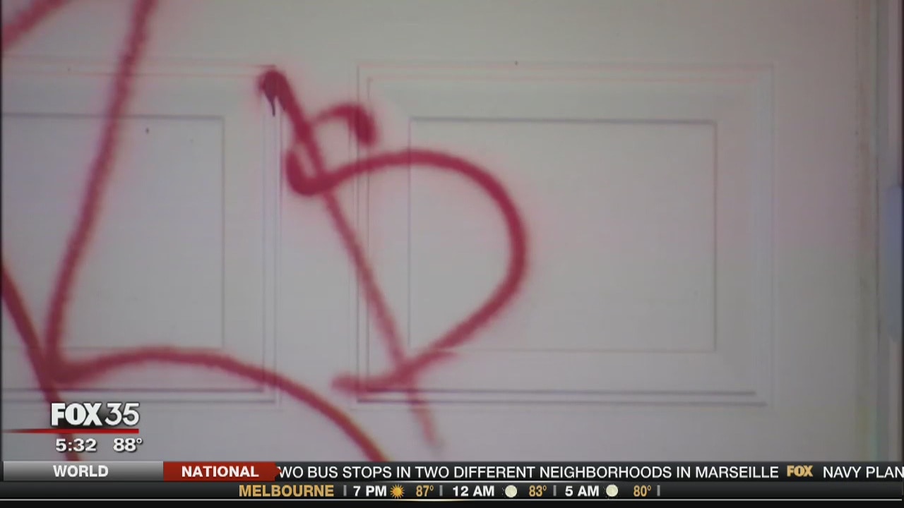 More racist graffiti