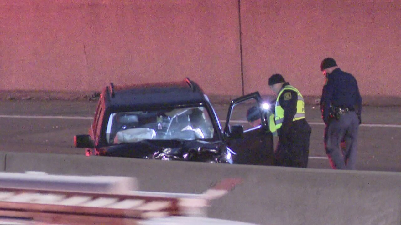 Four cars may be involved with highway crash that killed two