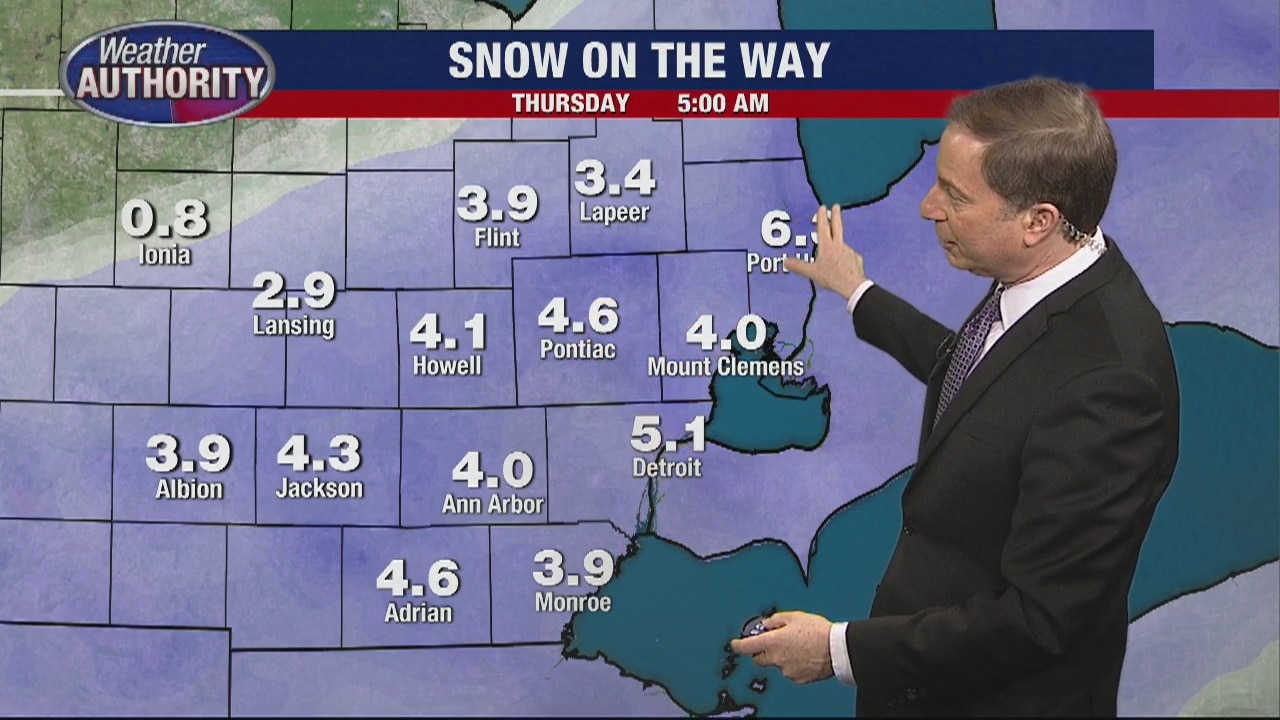 Snow starting overnight