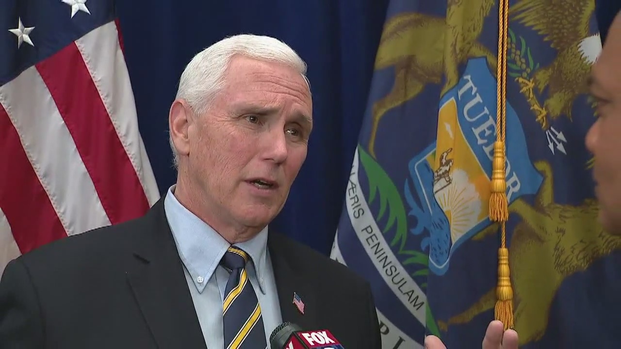 Vice Pres. Mike Pence stumps in Troy for Pres. Donald Trump