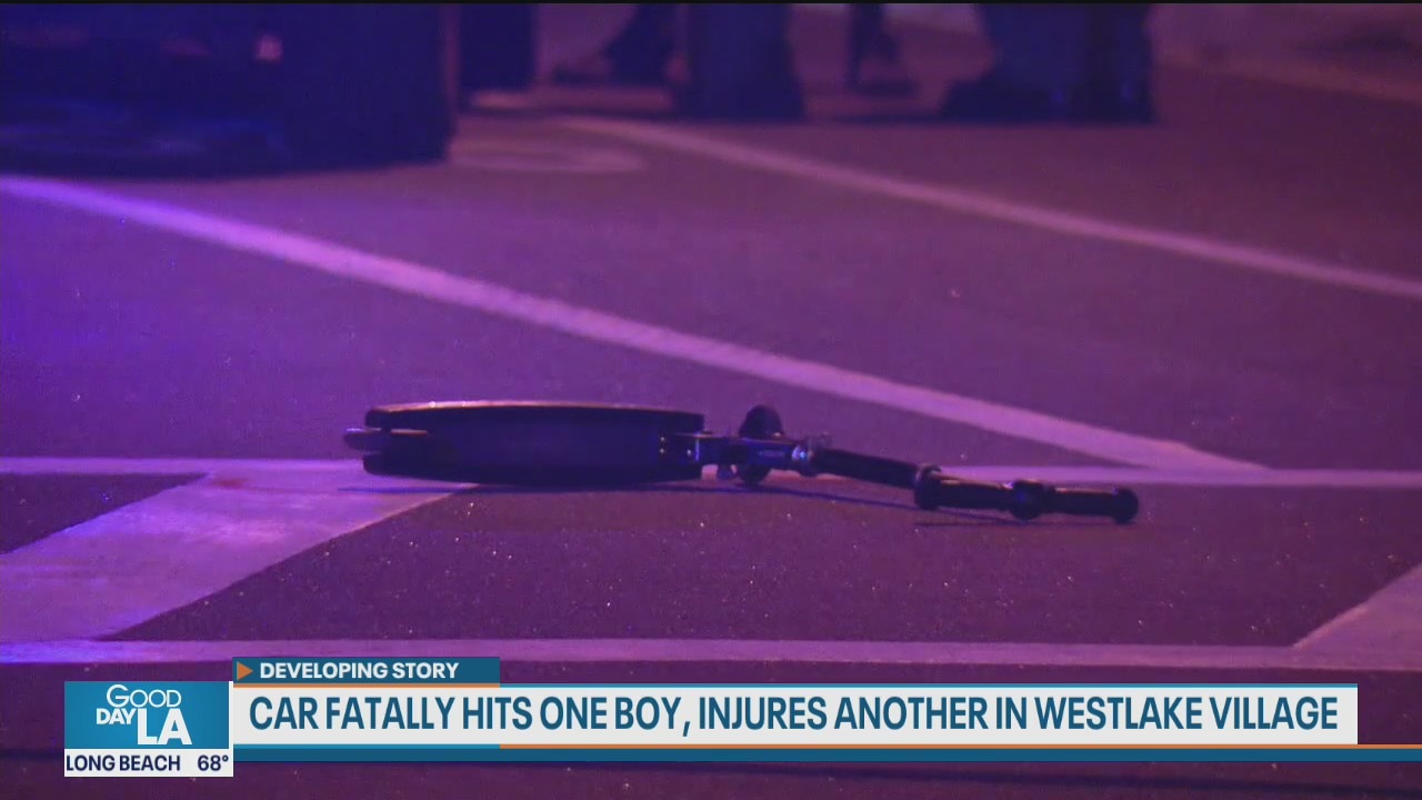 Car fatally hits one boy, injures another in Westlake Village