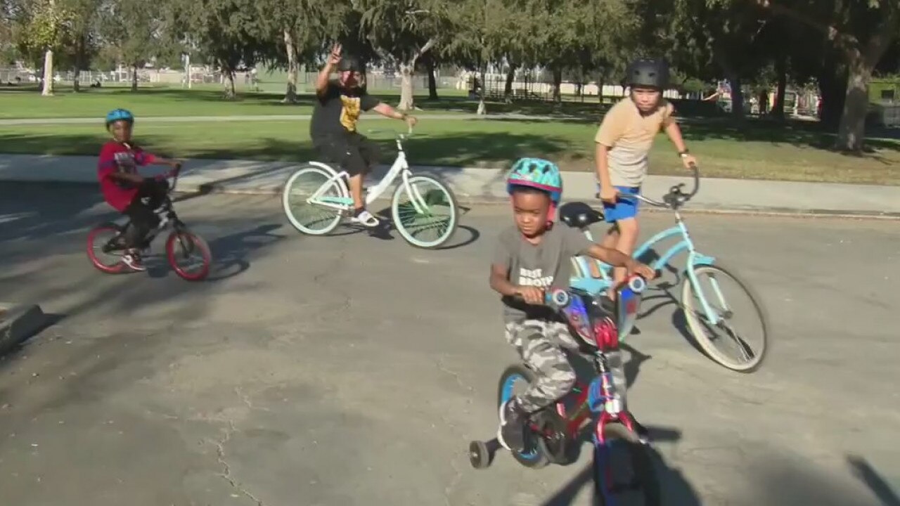 Free daily bike program for kids