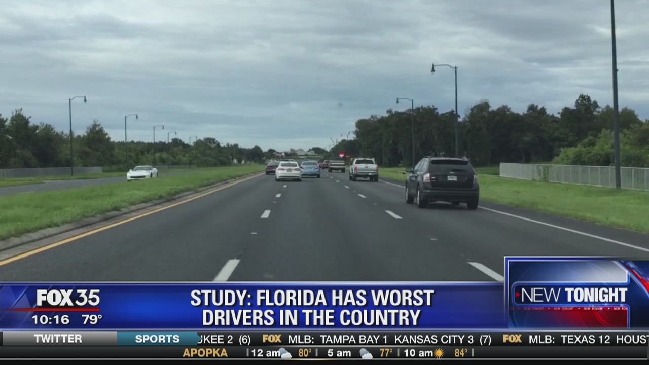 Ranking shows Florida has worst drivers in nation
