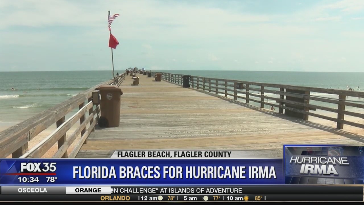 Flagler Beach braces for Hurricane Irma