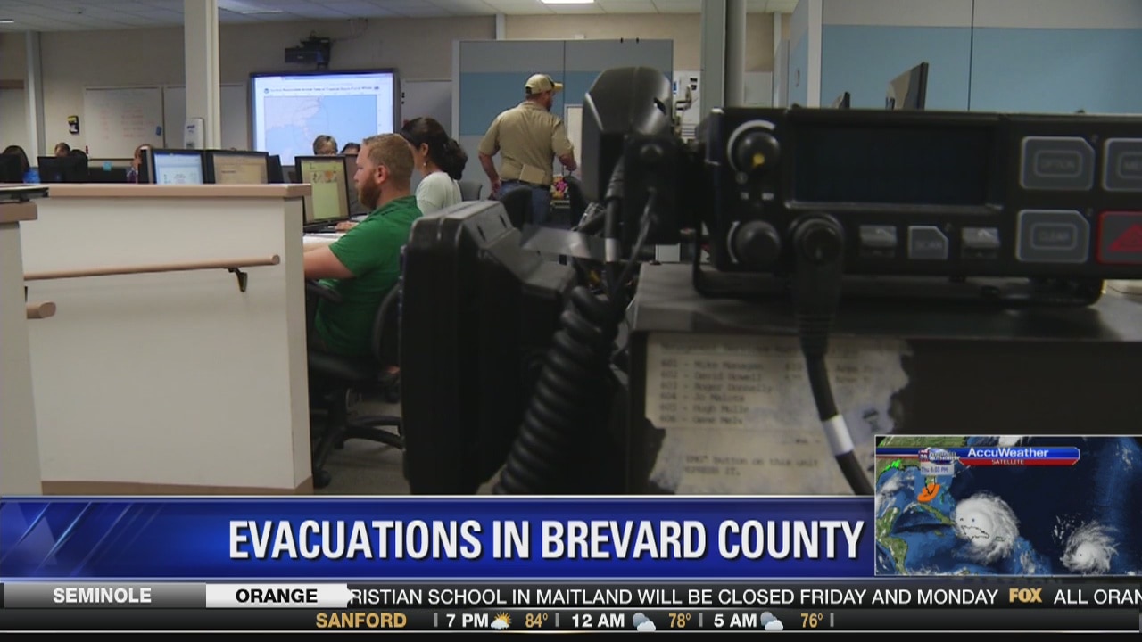 Evacuations ordered along Florida's east coast
