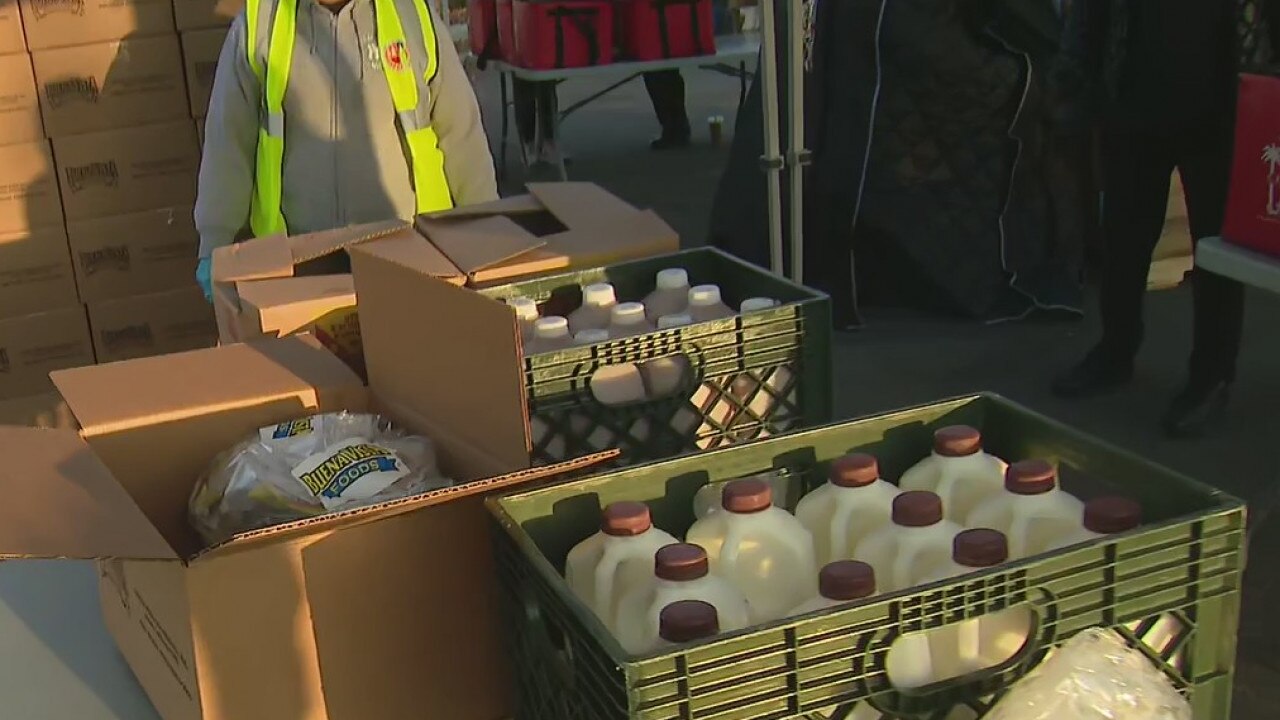 LAUSD to provide more than 1.5 million meals to families ahead of Thanksgiving