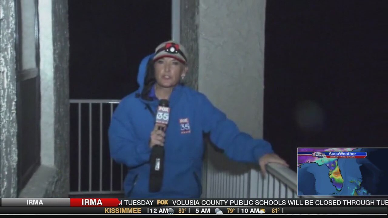 HURRICANE IRMA: Reports from New Smyrna Beach