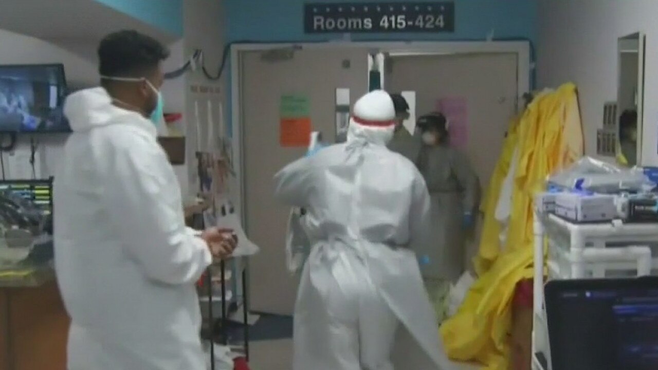 LA hospitals could begin rationing care