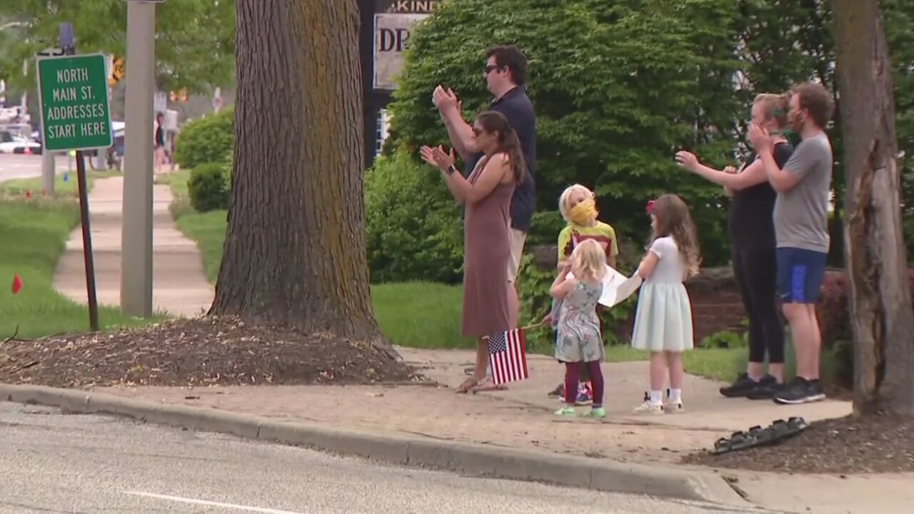 Plymouth holds Memorial Day procession through neighborhoods