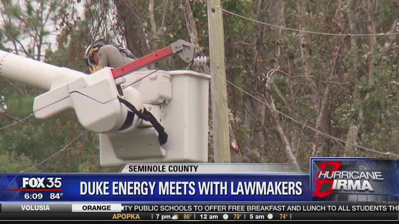 Duke Energy meets with lawmakers