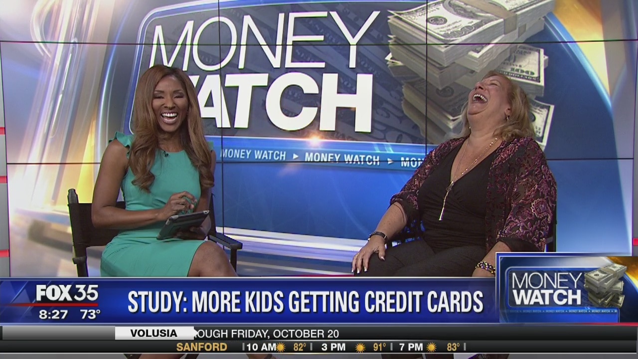 Study: More kids getting credit cards