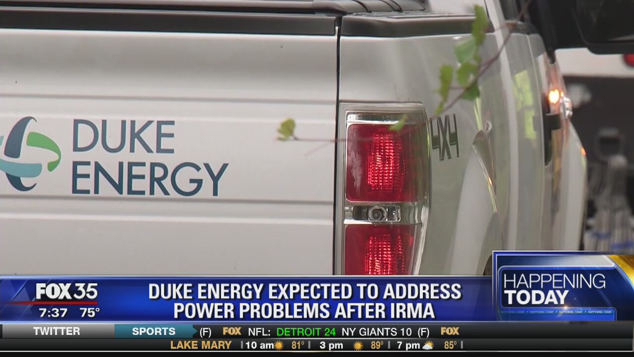 Duke Energy expected to address power problems after Irma