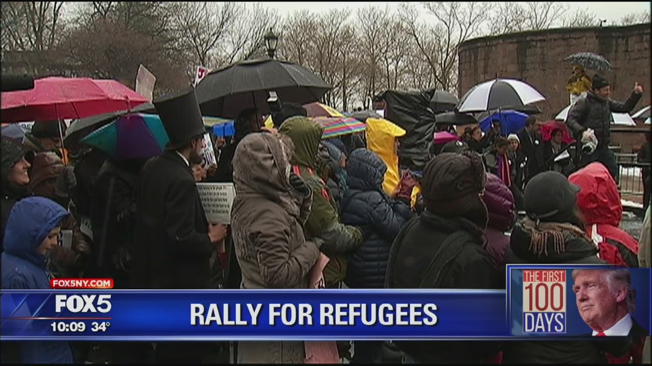 Jewish rally for refugees