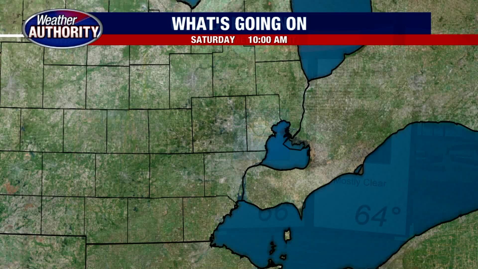 Near Record Warm Saturday