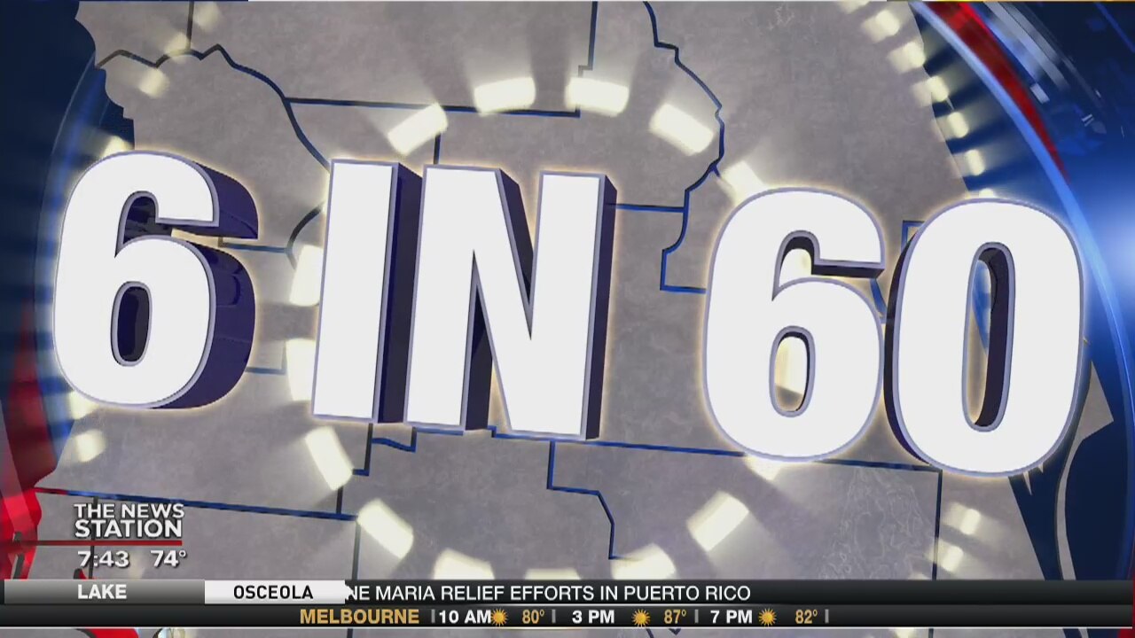 6 in 60: September 28th