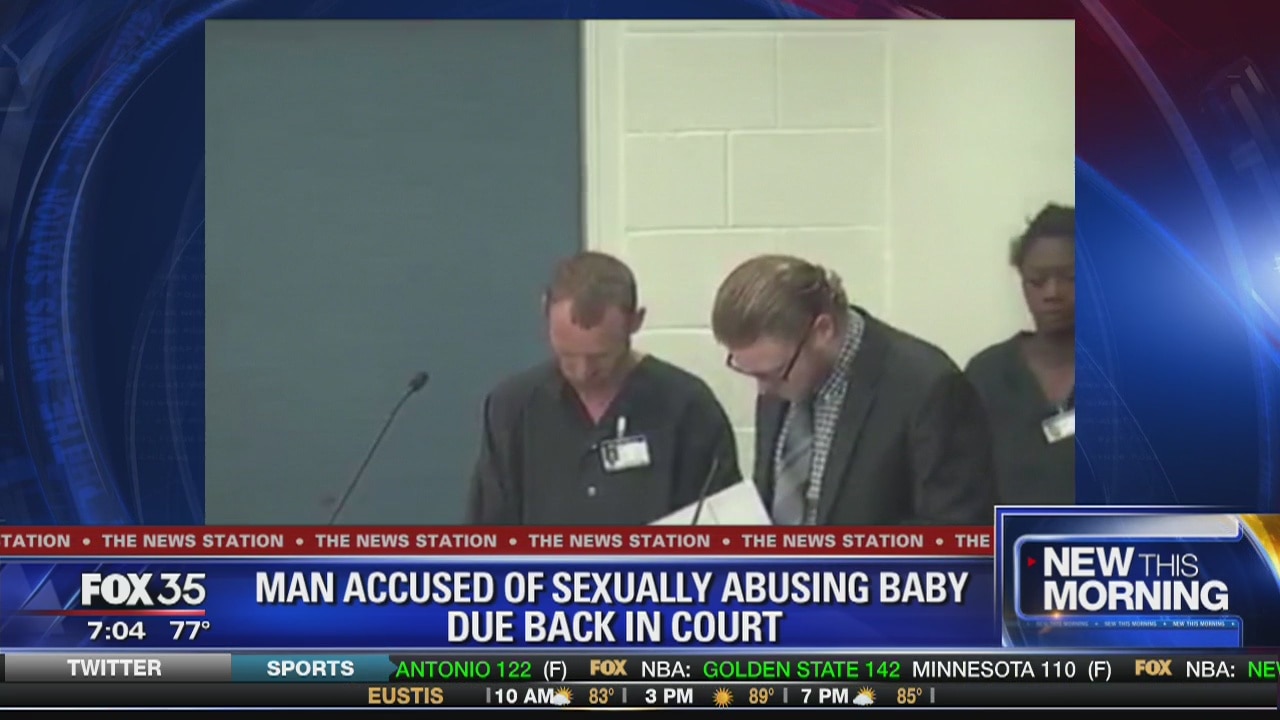 Man accused of sexually abusing baby due back in court