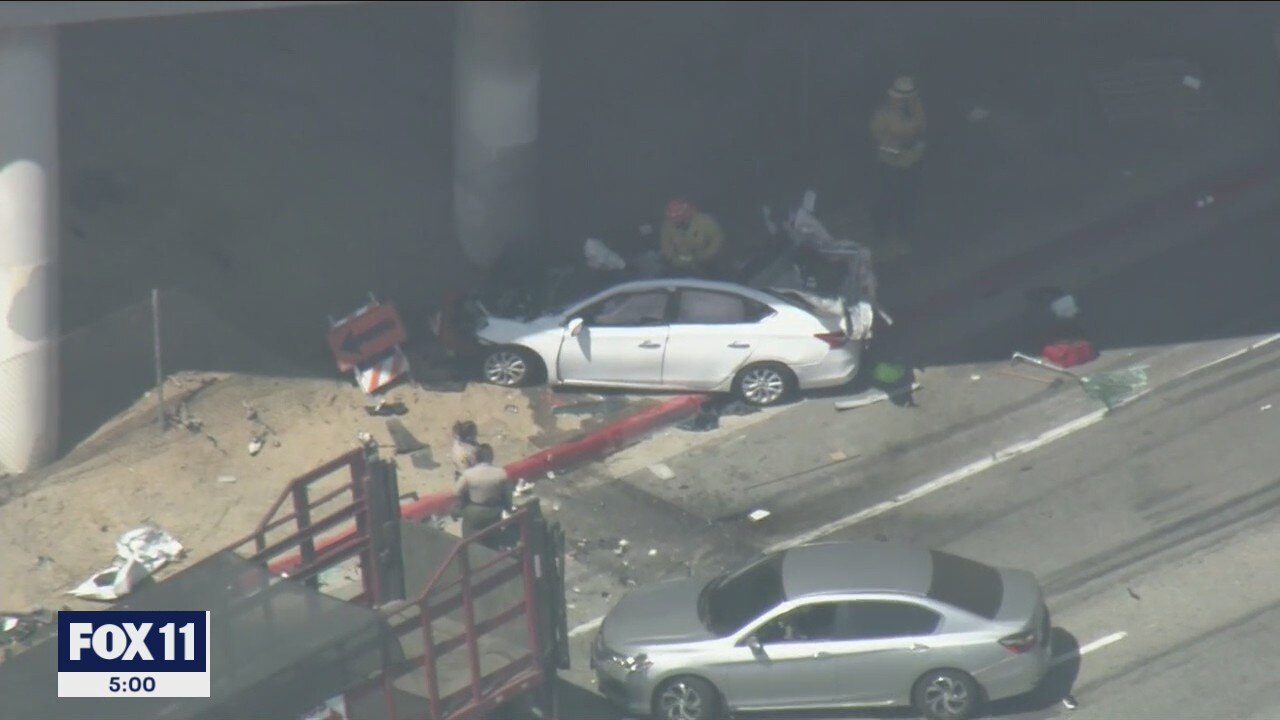 Deadly pursuit crash in City of Industry