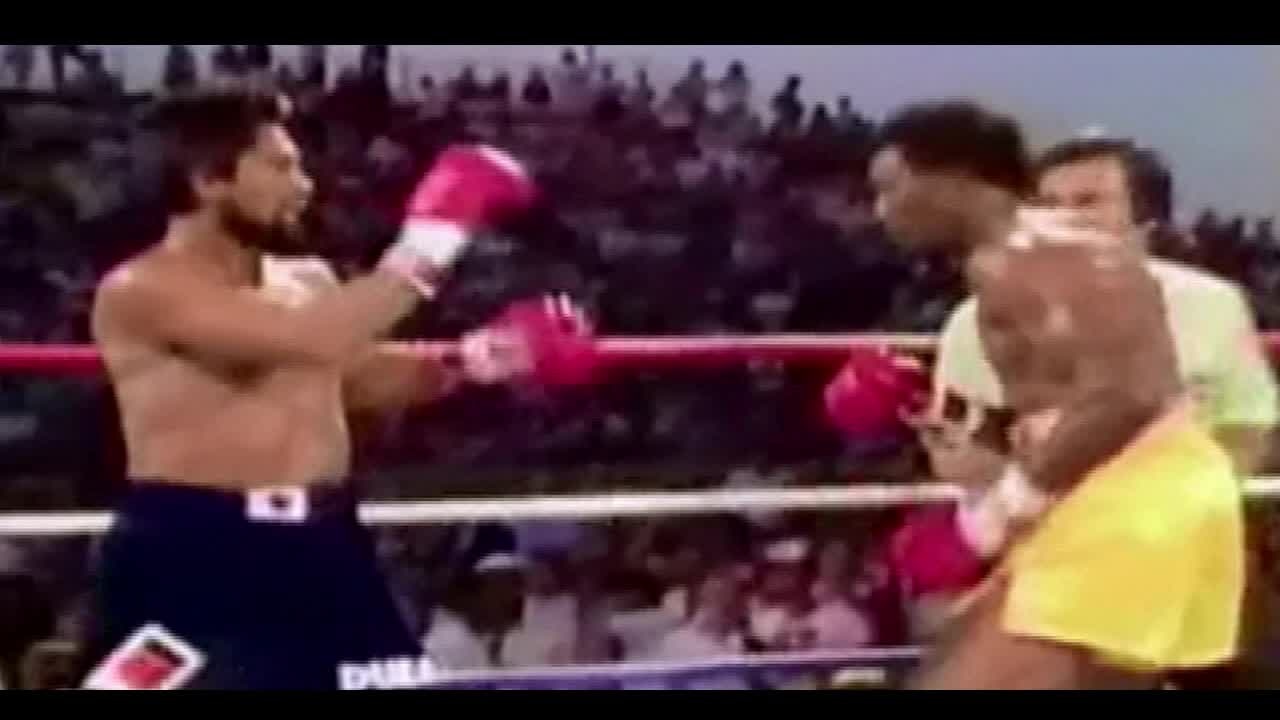 WATCH - Woody Woodriffe catches up with former boxing champ Tommy Hearns