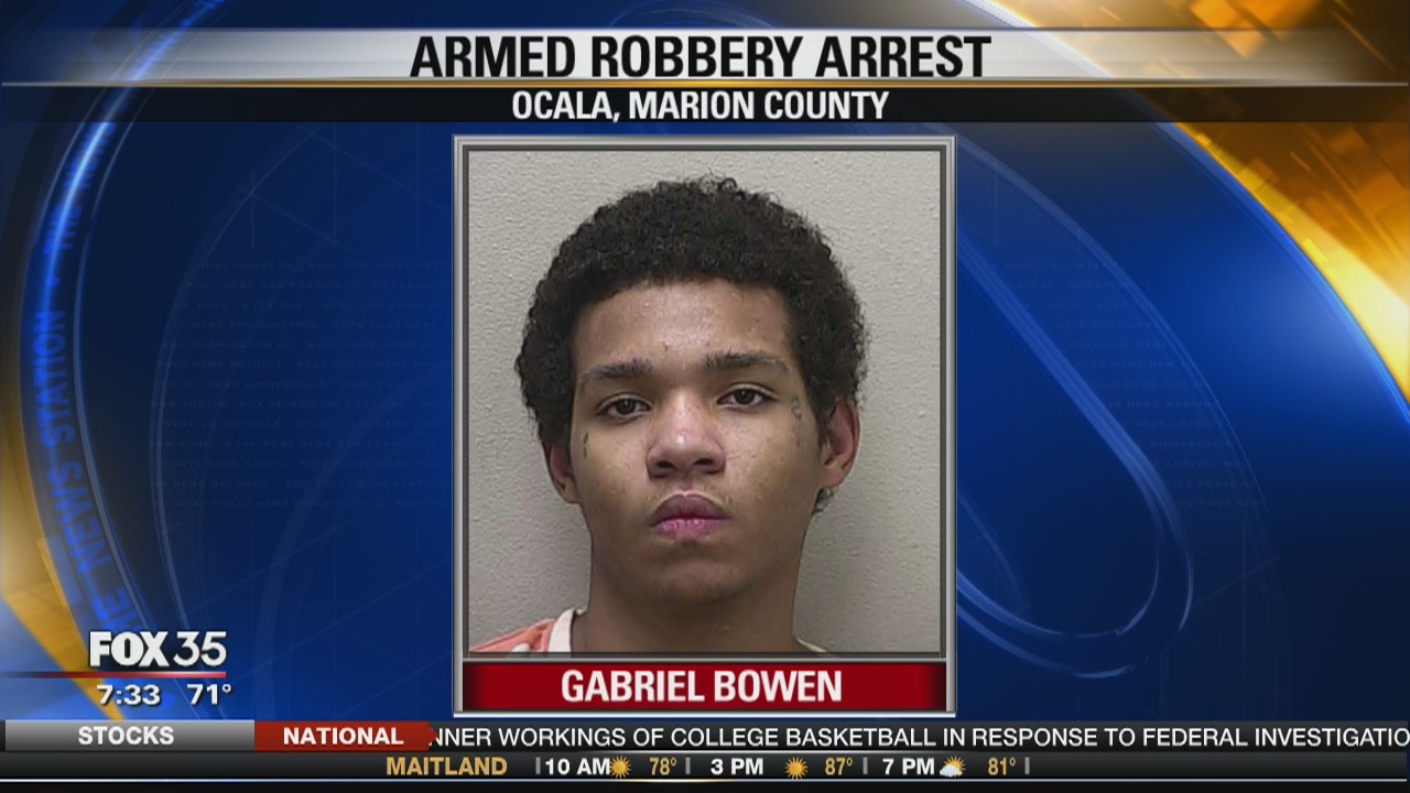 Armed robbery arrest
