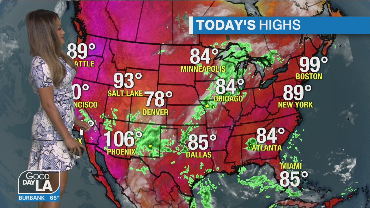 Weather Forecast for Tuesday, June 29