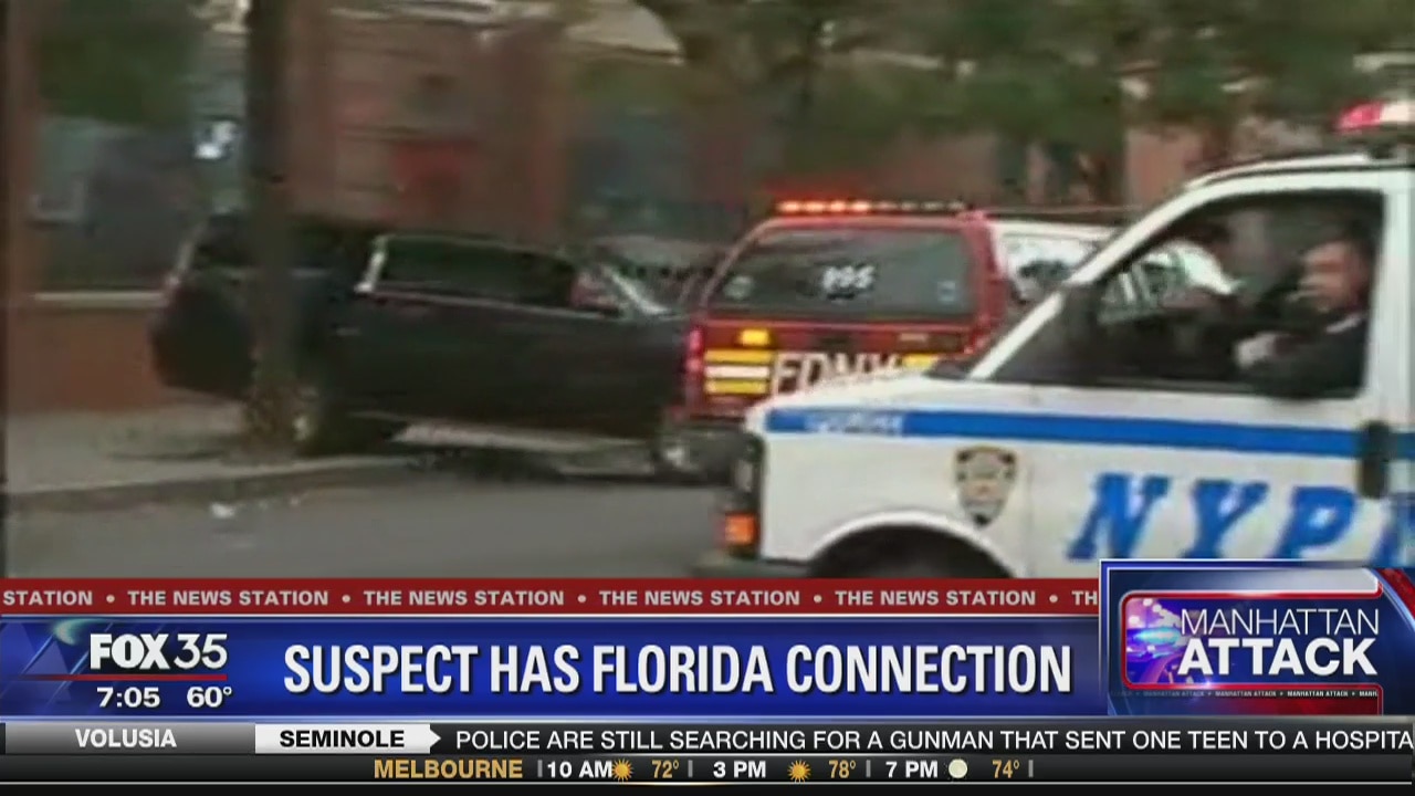 Suspect of NY attack has Florida connection