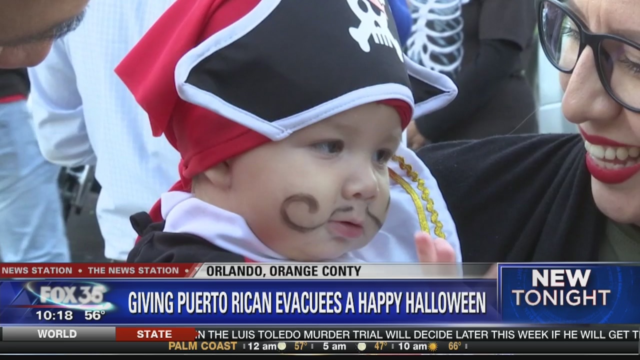 Giving displaced Puerto Ricans a happy Halloween