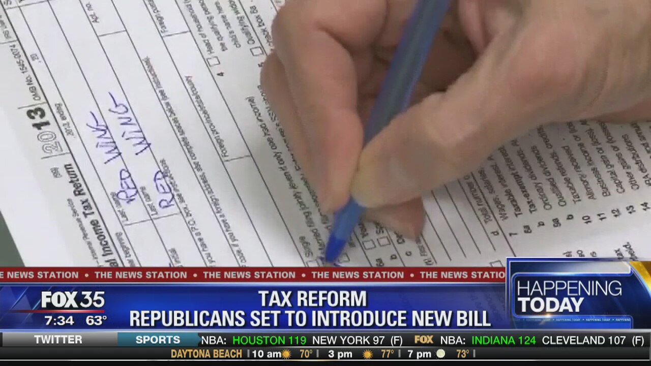 Republicans set to introduce new tax reform bill